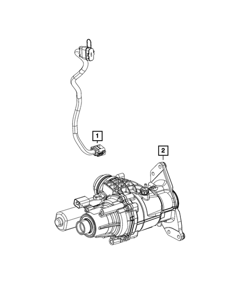 Wiring, Powertrain for 2021 Jeep Compass #4