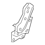 88605EA000 - Body: Hinge for Nissan Image