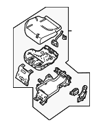 88300EA000 - Body: Cushion Assembly for Nissan Image