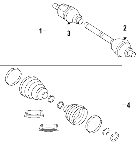 Axle Shafts & Joints for 2018 Jaguar XJR575 #0