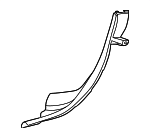 29769024009051 - Body: Lower Quarter Trim for Mercedes-Benz Image