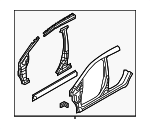 G60313NAMA - Body: Aperture Assembly for Nissan: LEAF Image