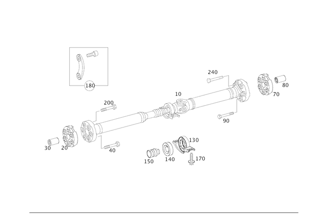 119900904 - Propeller Shaft: Cap Screw W Hexal. Socket for Mercedes-Benz: 300C, 300CD, 350SD, AMG GT 43, AMG GT 53, AMG GT 55, AMG GT 63, AMG GT 63 Pro, AMG GT 63 S, AMG GT 63 S E Performance, C300, C350e, C400, C43 AMG, C450 AMG, C63 AMG, C63 AMG S, C63 AMG S E Performance, CLE53 AMG, CLS400, CLS450, CLS53 AMG, CLS550, E250, E300, E350, E400, E43 AMG, E450, E53 AMG, E63 AMG S, GL350, GL450, GL550, GLC300, GLC43 AMG, GLC63 AMG, GLC63 AMG S, GLC63 AMG S E Performance, GLE350, GLE400, GLE43 AMG, GLE450, GLE450 AMG, GLE53 AMG, GLE580, GLE63 AMG S, GLS350d, GLS450, GLS550, GLS580, GLS63 AMG, Maybach GLS600, Maybach S550, Maybach S560, Maybach S580, Maybach S680, ML350, ML400, ML550, S450, S500, S550, S550e, S560, S580, S580e, S63 AMG, S63 AMG E Performance, SL400, SL43 AMG, SL450, SL55 AMG, SL550, SL63 AMG, SL63 AMG S E Performance, SLC300, SLC43 AMG, SLK300 Image image