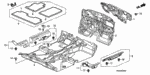 83600SNAA01ZD - : Floor Mat Set *NH167L* (Graphite Black) for Honda Image