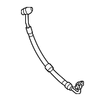 80A816743CA - : Center AC Line for Audi: Q5, Q5 PHEV, Q5 Sportback Image