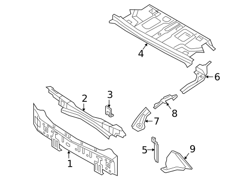Rear Body for 2025 Volvo S60 #0