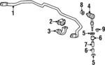 51320S30003 - : Stabilizer Link for Honda Image