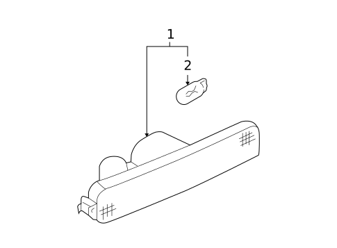 Side Marker Lamps for 2008 Kia Optima #0