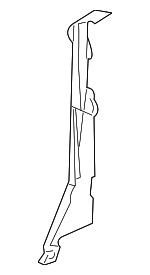 XW4Z5421978AA - Body: Shield for Lincoln: LS Image