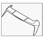 87210Q5000 - : Rear Spoiler for Kia Image