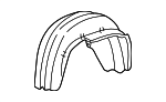 10444743 - Body: Wheelhouse Liner for Buick: Regal Image