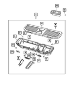 68461369AA - Interior Trim: Cargo Liner for Jeep: Gladiator Image