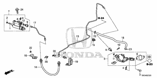 Clutch Master Cylinder for 2016 Honda Civic #0