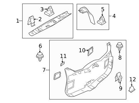 Interior Trim for 2015 Mazda 5 #0