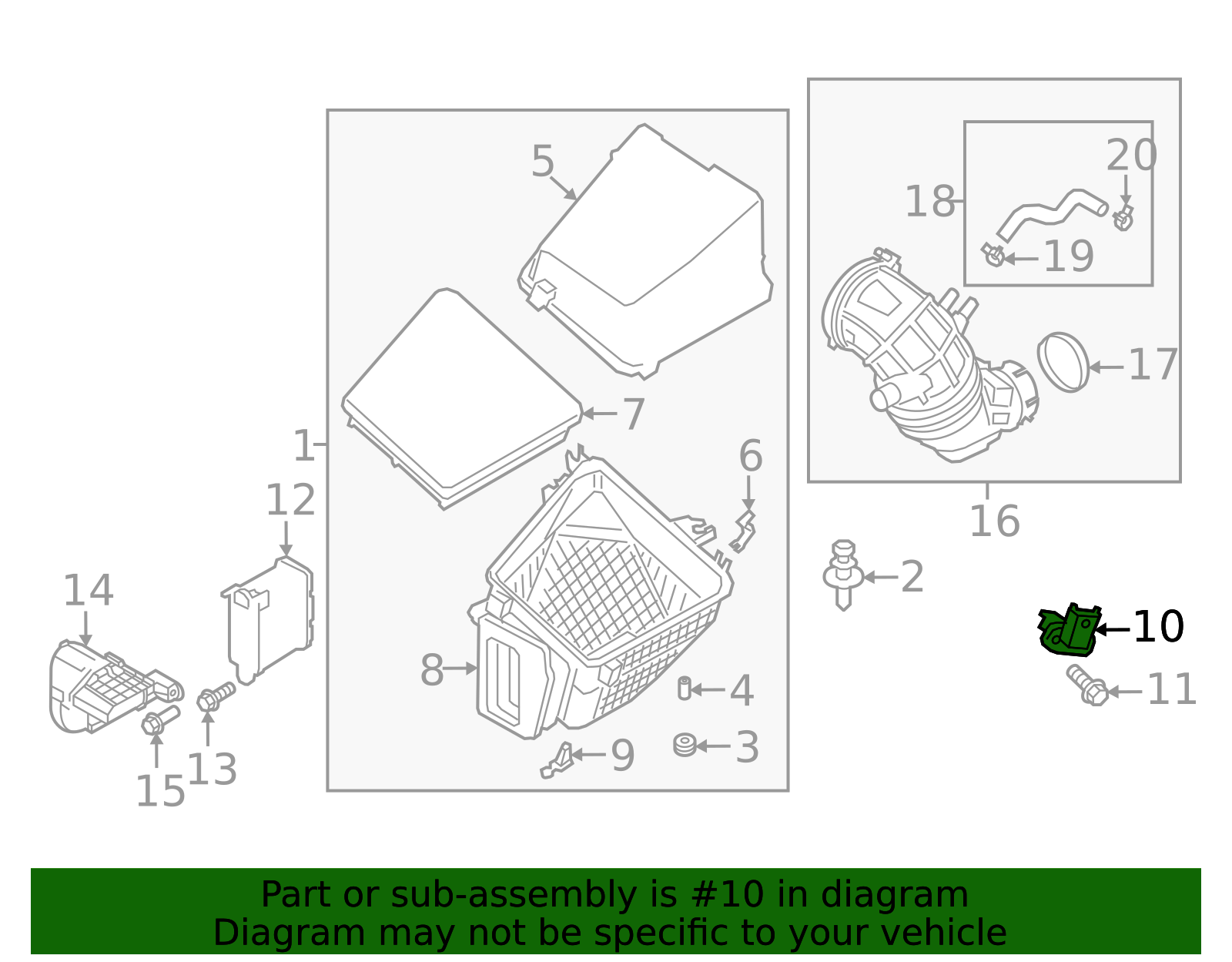 Coolant Temperature Sensor, ECT Temp Sensor 39220-38030 Compatible With Hyundai Kia - Accent Elantra Kona Santa Fe Sonata Tiburon Tucson Veloster Forte Optima Rio 5 Sedona Sorento Soul Spectra, More
