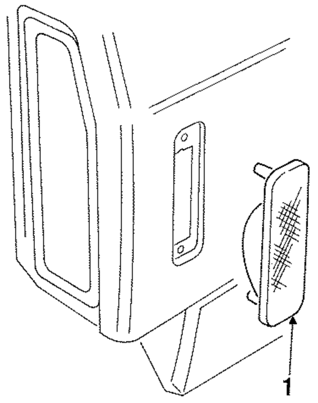 D9AZ15A201G - Electrical: Side Marker Lamp for Ford: Country Squire, LTD, LTD Crown Victoria Image
