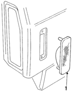 D9AZ15A201G - : Side Marker Lamp for Ford Image