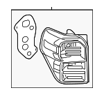 8156135370 - Electrical: Tail Lamp for Toyota: 4Runner Image