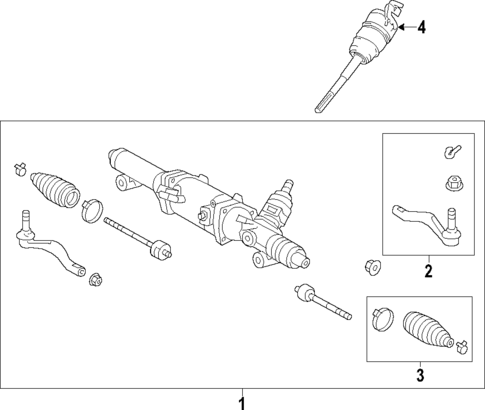 Steering Gear & Linkage for 2018 Lexus LC500 #0