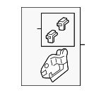 5716A088XA - : Handle, Inside for Mitsubishi: Lancer, Outlander Image