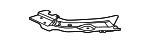 2066209101 - Body: Upper Rail for Mercedes-Benz Image