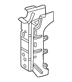 2066207100 - Body: Apron/Rail Assembly Front Bracket for Mercedes-Benz Image