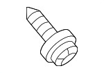 9356755020 - Body: Door Trim Panel Screw for Toyota Image