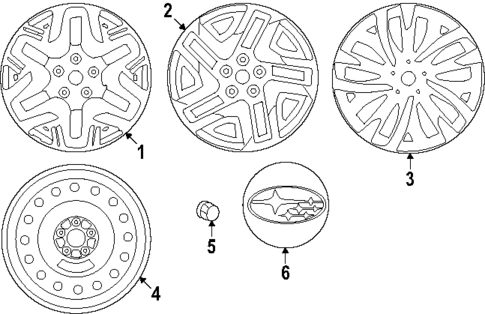 Wheels for 2025 Subaru Forester #0