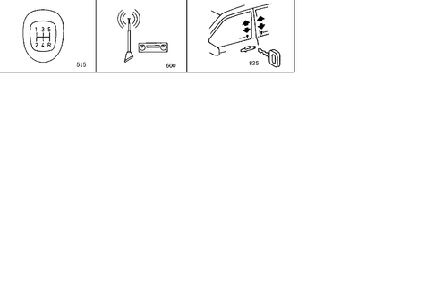 Design Group Orientation Table for 1985 Mercedes-Benz 380SE #0