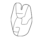 8262347010 - Electrical: Wire Harness Cover for Toyota: Prius Image