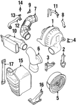 1381552G00 - : Air Cleaner Assembly Bracket for Suzuki Image