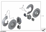 34108855466 - Retrofitting / Conversion / Accessories: Retrofit Kit Carbon Ceramic Brake for BMW Image
