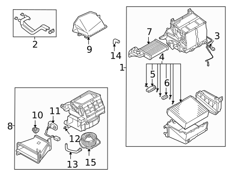 Heater for 2002 Mitsubishi Lancer #0