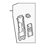 Upper Center Pillar Trim