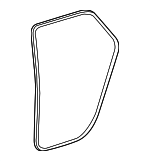 6233248031C0 - : Weatherstrip for Lexus: RX330, RX350, RX400h Image
