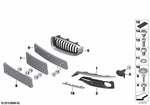 51117293798 - : Partially Open Grid, Right for BMW Image