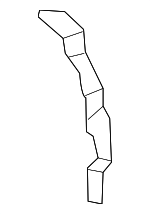 41217230245 - Body: Baffle Plate for BMW: 640i, 640i xDrive, 650i, 650i xDrive, M6 Image