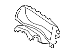 84830G5AA0WK - Steering: Steering Column Cover for Kia Image
