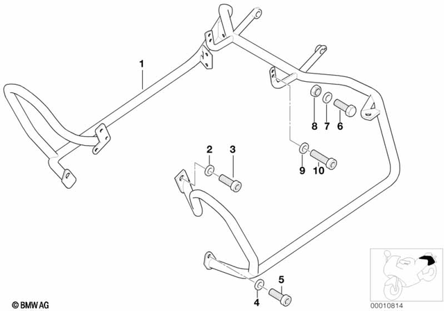 7119904115 - Frame and Mounting Parts: Wave Washer - 8.4X15-zns3 for BMW-Motorrad Image