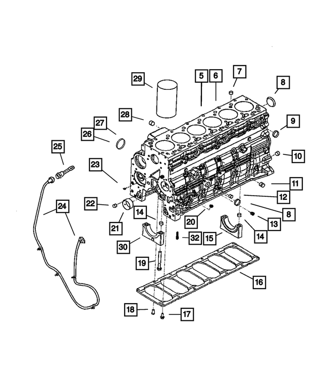 5003606AB - : Piston Oil Cooler Jet for Mopar Image