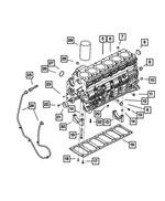 R5093539AA - : Short Block for Mopar Image