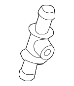 N90693101 - Cooling System: Lower Hose T-Connector for Audi: A3, A3 Quattro, Q7 Image