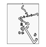 1K0122101JS - Cooling System: Upper Hose for Audi: A3, A3 Quattro Image