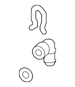 1K0122291BM - Cooling System: Lower Coupling for Audi: A3, A3 Quattro Image