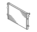 1K0121251AB - Cooling System: Radiator for Audi: A3, A3 Quattro, TT, TT Quattro, TTS Quattro Image