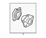 4M0407607 - Brakes: Hub &amp; Bearing for Audi Image