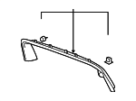 20986937 - Body: Upper Trim for Cadillac: Escalade, Escalade ESV | Chevrolet: Suburban 1500, Suburban 2500, Tahoe | GMC: Yukon, Yukon XL 1500, Yukon XL 2500 Image