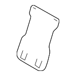 7997776010 - Body: Protector for Lexus: GX550, NX250, NX350, NX350h, NX450h+, RX350, RX350h, RX450h+, RX500h, UX200, UX250h, UX300h Image