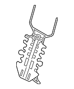 7275033140 - Body: Lumbar Adjuster for Lexus: ES250, ES300h, ES350, NX250, NX350, NX350h, NX450h+, RX350, RX350h, RX450h+, RZ300e, RZ450e, UX200, UX250h, UX300h Image