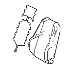 7107476470P3 - : Seat Back Cover for Lexus: UX200, UX250h Image